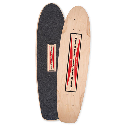 G&S 7.375" x 29.0" SQUARE TAIL 29 REISSUE WHEEL WELLS Skateboard Deck (on the way)