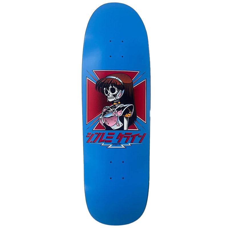 Hook-Ups Skateboards 9.5" x 31.75" Dream Hawk Blue Skateboard Deck