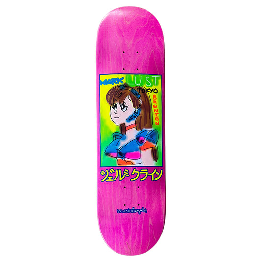 HOOK-UPS Skateboards 8.38" Gonz Dream Girl Pink Stain Skateboard Deck