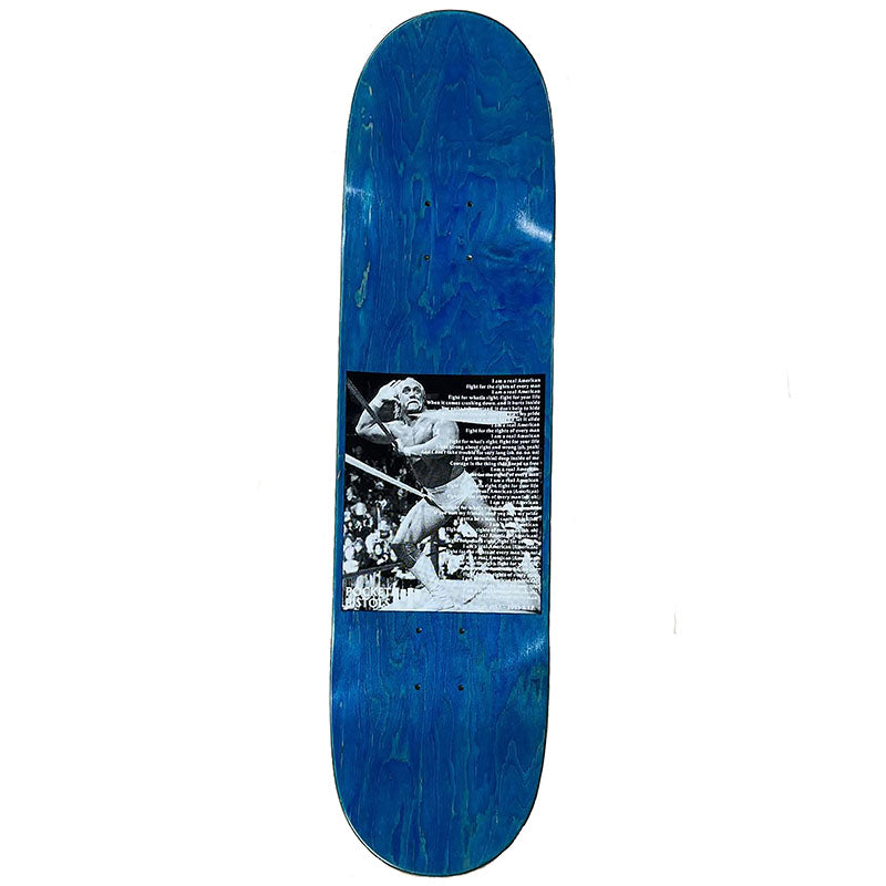 Pocket Pistols (PPS) 8.25" Hulkster Dedicated Blue Stain Skateboard Deck