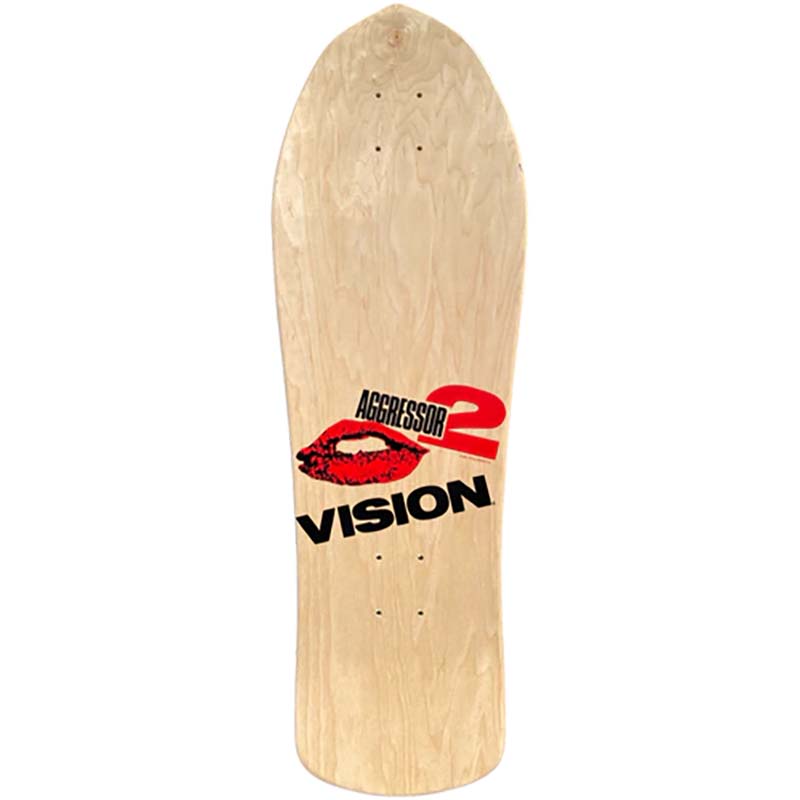 Vision Aggressor 2 Limited Pink Foil Color Way 10.25"x30.5" Skateboard Deck