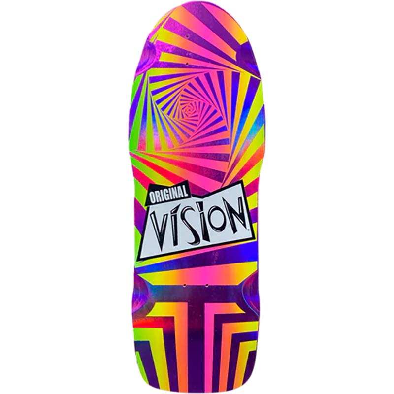 Vision Original Limited Pink Foil Color Way 10"x 30" Skateboard Deck
