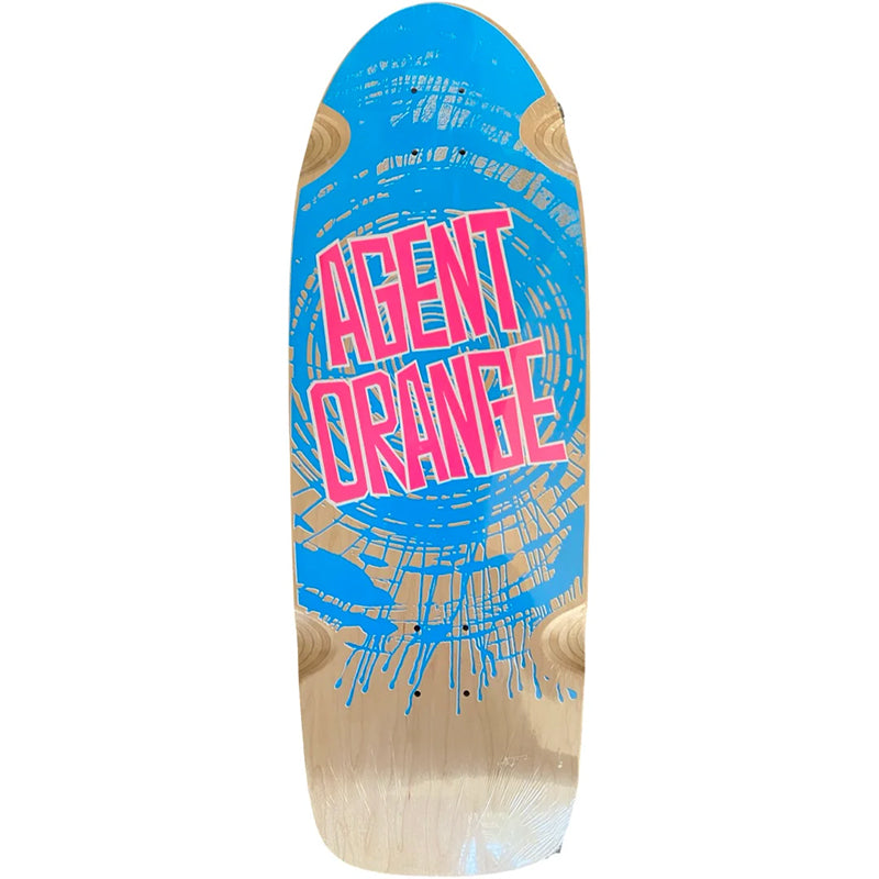 NOS Vision Agent Orange Reissue Deck - Natural - 10.25" x 30"