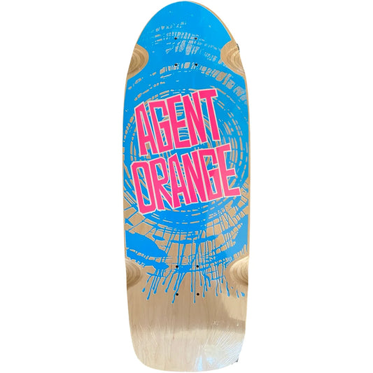 NOS Vision Agent Orange Reissue Deck - Natural - 10.25" x 30"