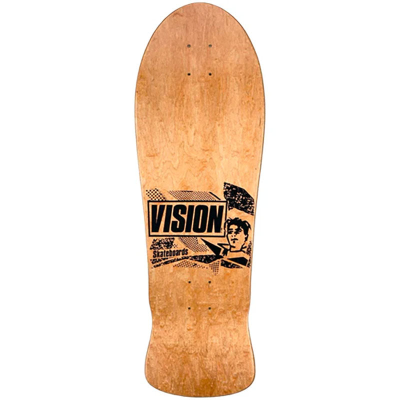 Vision Original MG Limited Two Tone Blue/Green Stain Deck - 10"x30"