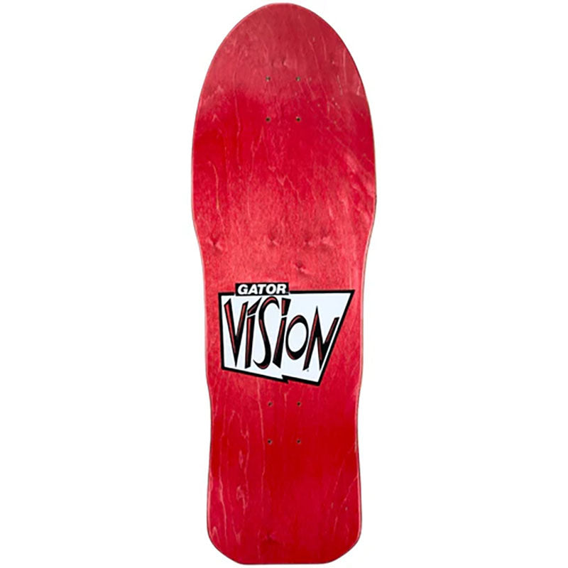 Vision Gator II Limited Two Tone Blue/Green Stain Deck - 10.25"x29.75"