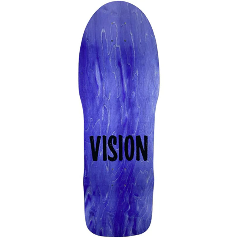 Vision Original Limited Two Tone Blue/Yellow Stain Deck - 10"x30"