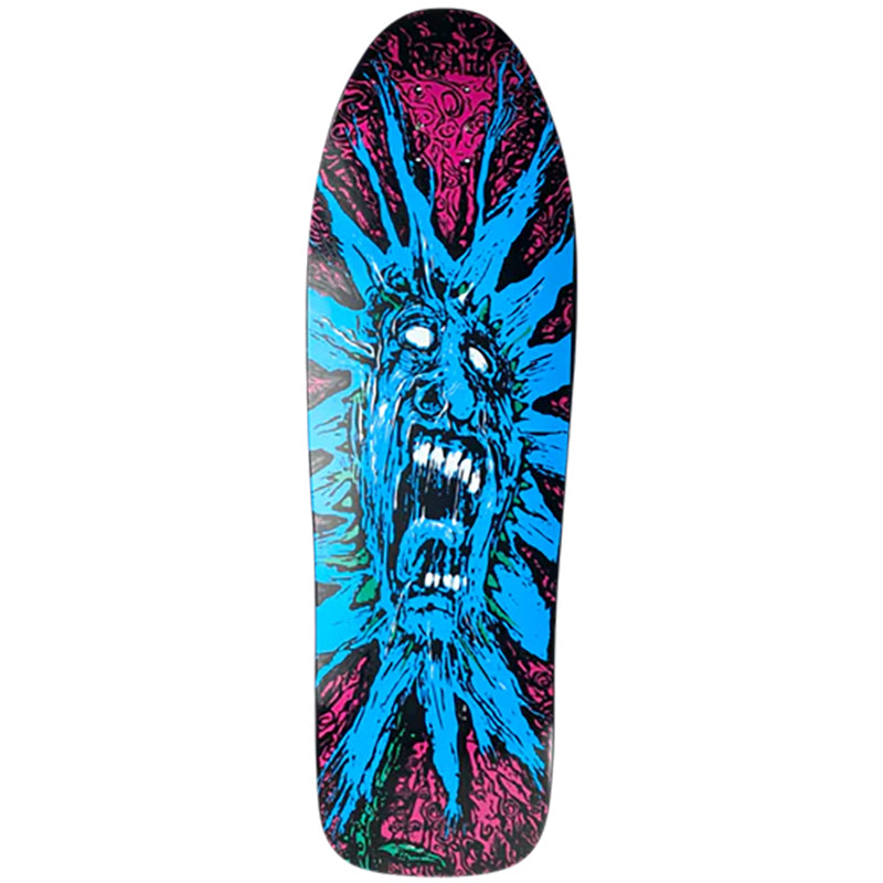Tracker 9.25" x 31.25" Screaming Flower Skateboard Deck