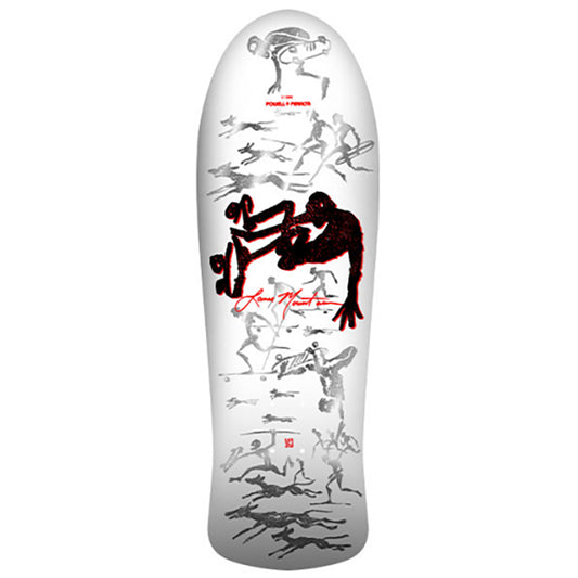 Powell Peralta Bones Brigade Series 17 Lance Mountain White Skateboard Deck