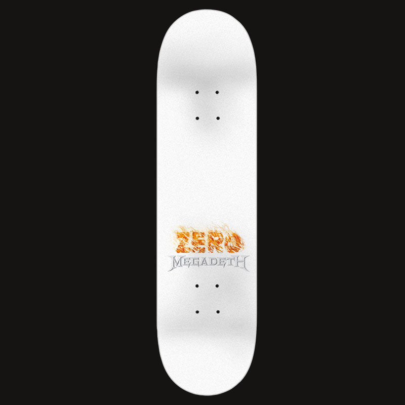 ZERO X MEGADETH 8.25" Skateboard Deck