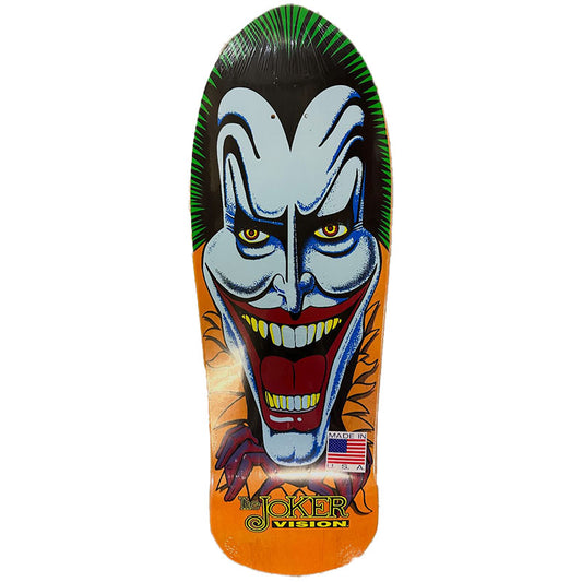 NOS Vision Joker Reissue Deck - Orange Stain - 10.25" x 30.5"