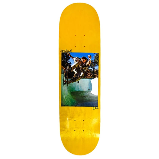 Dogtown '50 Years of Fun' Scott Oster Deck Yellow Stain 8.5" Skateboard Deck