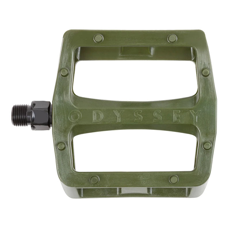 Odyssey Grandstand v2 PC Pedals 9/16" Army Green