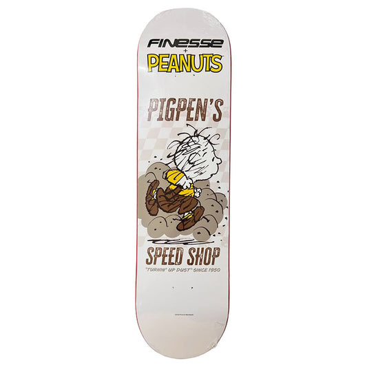 Finesse 8.25" PEANUTS PIGPEN'S SPEED SHOP Skateboard Deck
