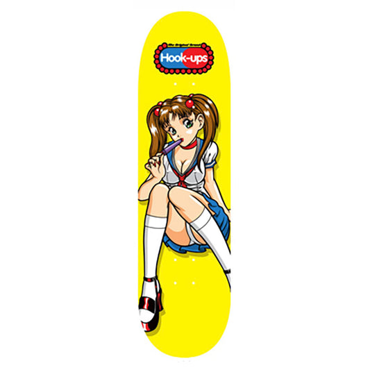 HOOK-UPS 8.5" x 32.25" Popsicle Girl Skateboard Deck