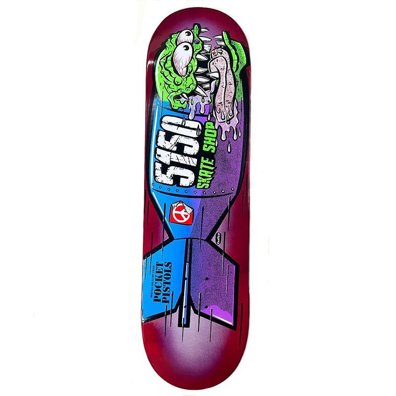 Pocket Pistols x 5150 Skate Shop Collab 8.5" Skateboard Deck A-5