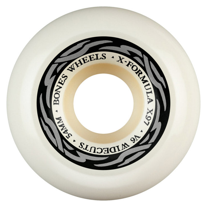 BONES WHEELS X-Formula Skateboard Wheels XF 54 V6 WIDECUTS X97 4PK