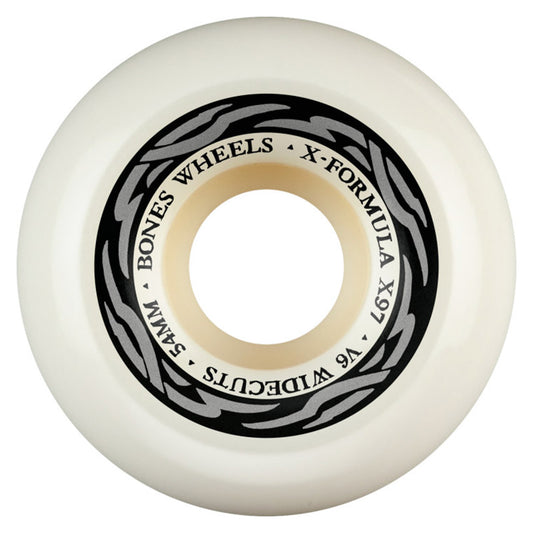 BONES WHEELS X-Formula Skateboard Wheels XF 54 V6 WIDECUTS X97 4PK