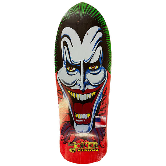 NOS Vision Joker Reissue Deck - Red Stain - 10.25" x 30.5" NEXT WEEK