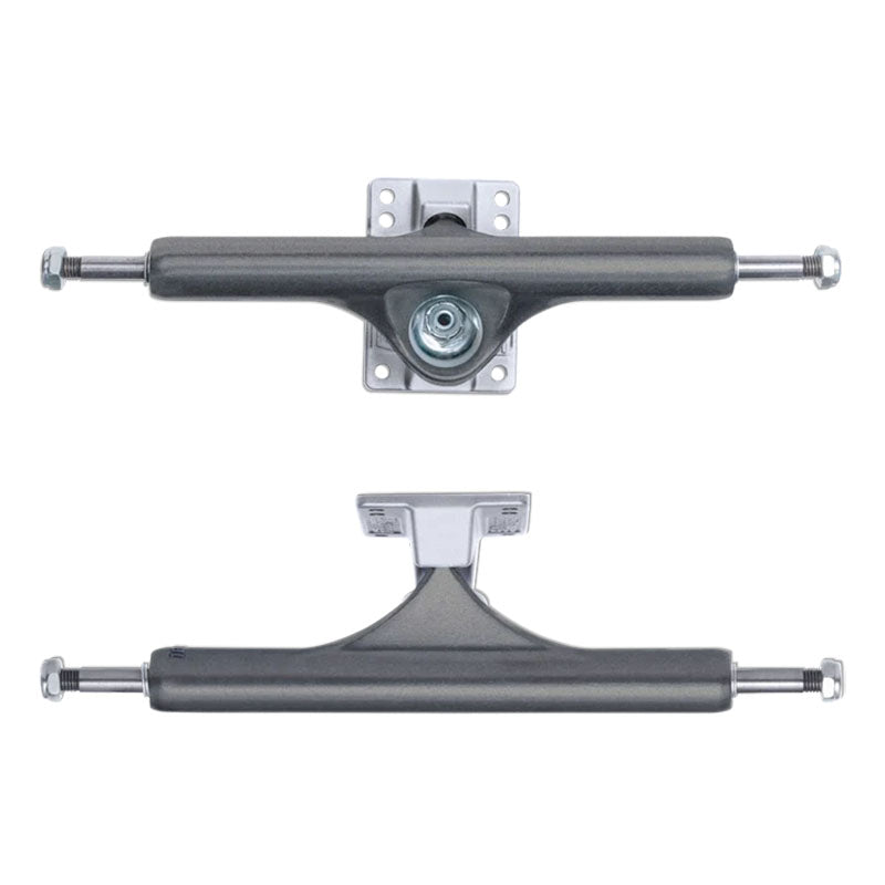 Slappy ST1 Hollow Light Trucks Gunmetal/Polished - 6 Hole Baseplate 1pr