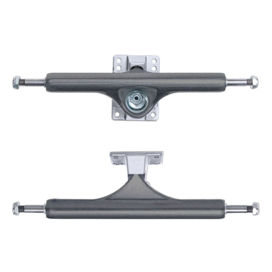 Slappy ST1 Hollow Light Trucks Gunmetal/Polished - 6 Hole Baseplate 1pr
