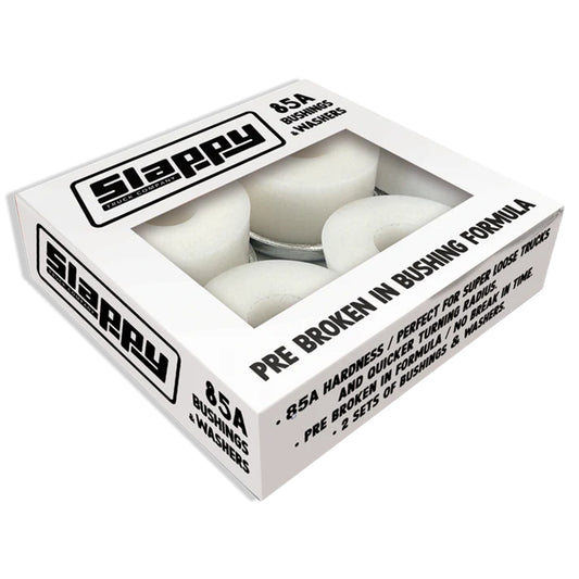 Slappy 85A Standerd Bushings/Washers White Set 2pr