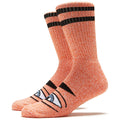 Toy Machine Orange Heather Sect Eye Crew Socks 1pr