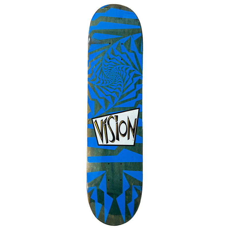 Vision 7.5" NOS OFFICIAL VISION HAND SCREENED Vision Logo Skateboard Deck