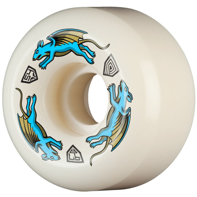 Powell Peralta Dragon Formula Nano Rats AA2 54mm x 39mm 97A  Skateboard Wheels 4pk