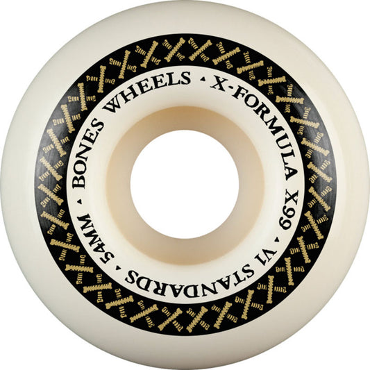 BONES WHEELS X-Formula Skateboard Wheels XF 54 V1 STANDARDS X99 4pk