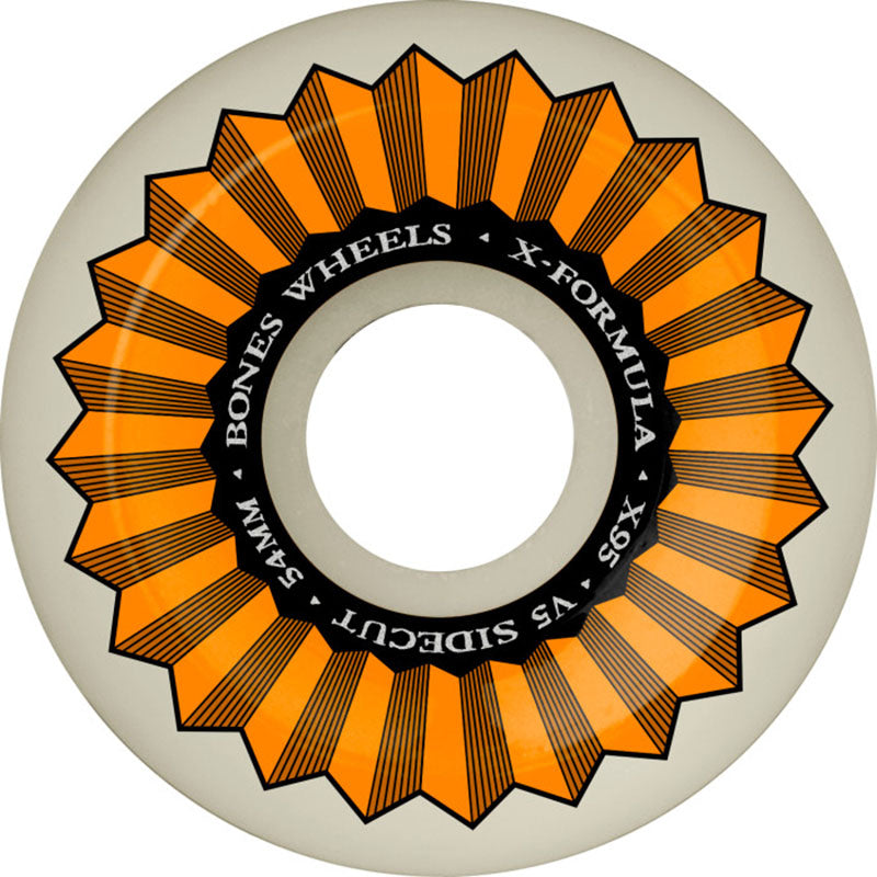 BONES WHEELS X-Formula Skateboard Wheels XF 54mm V5 Sidecut 95A 4pk