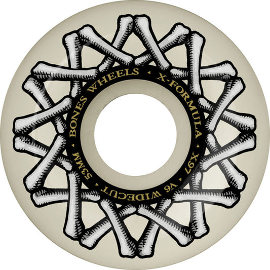 BONES WHEELS X-Formula XF WIDECUT 53mm 97a V6 X-FORMULA Skateboard Wheels 4pk