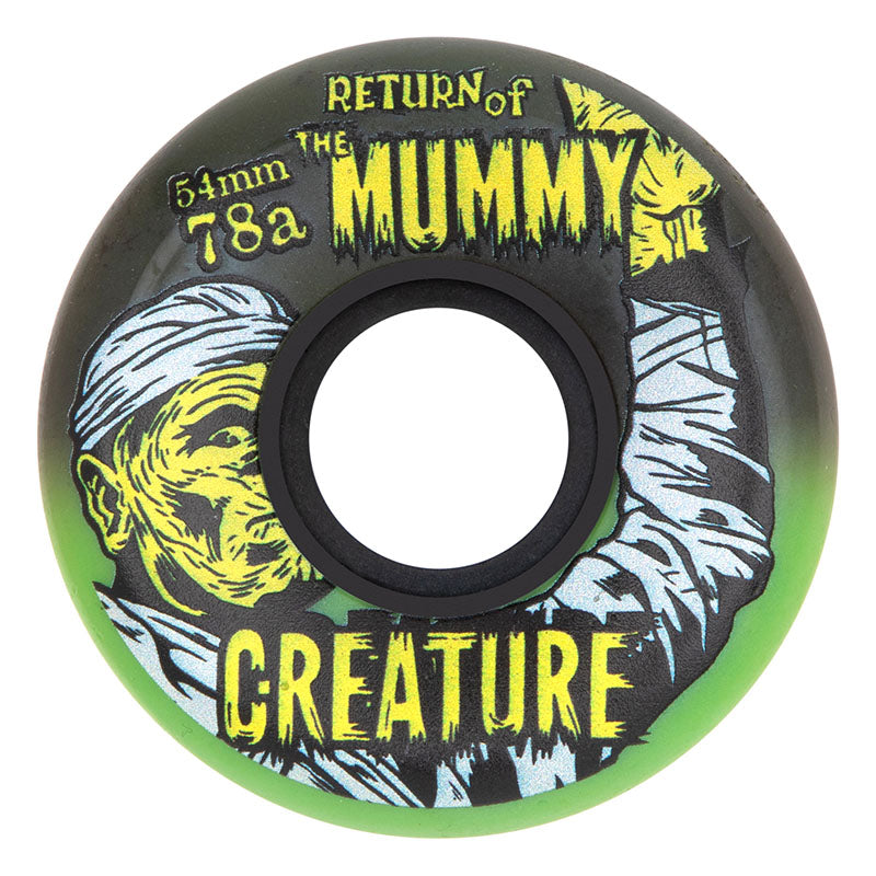 OJ 54mm 78a Creature Mummy Keyframe Skateboard Wheels 4pk
