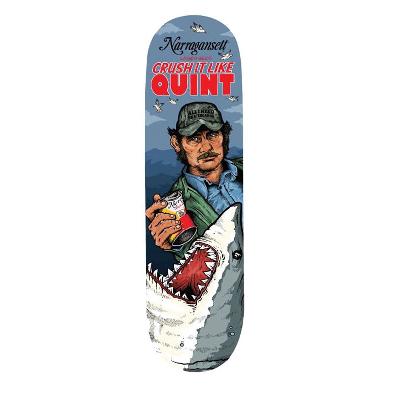All - I - Need 8.0" Crush It Like Quint Skateboard Deck