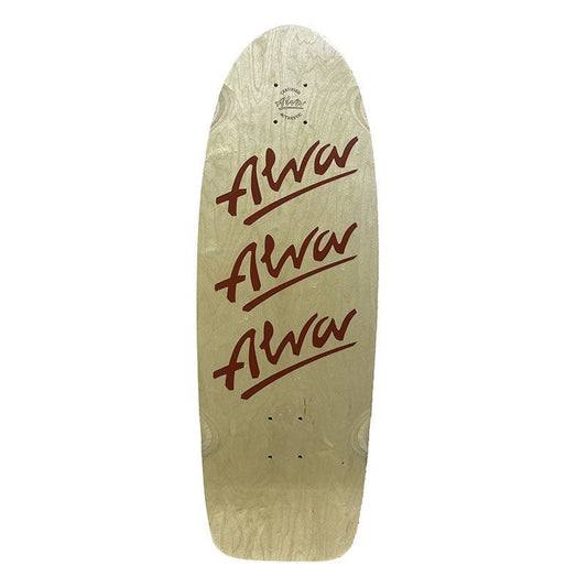 Alva 10" x 30" 1979 TRI- LOGO Pig Reissue RED Skateboard Deck 5150 Skate Shop