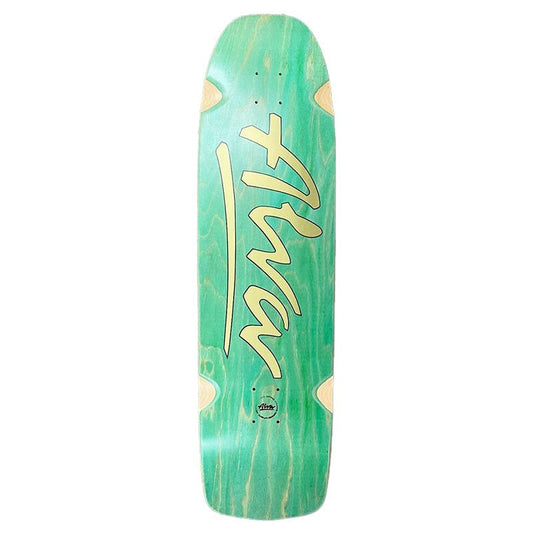 Alva 10" x 36.25" Short Stuff GREEN/GOLD Skateboard Deck - 5150 Skate Shop