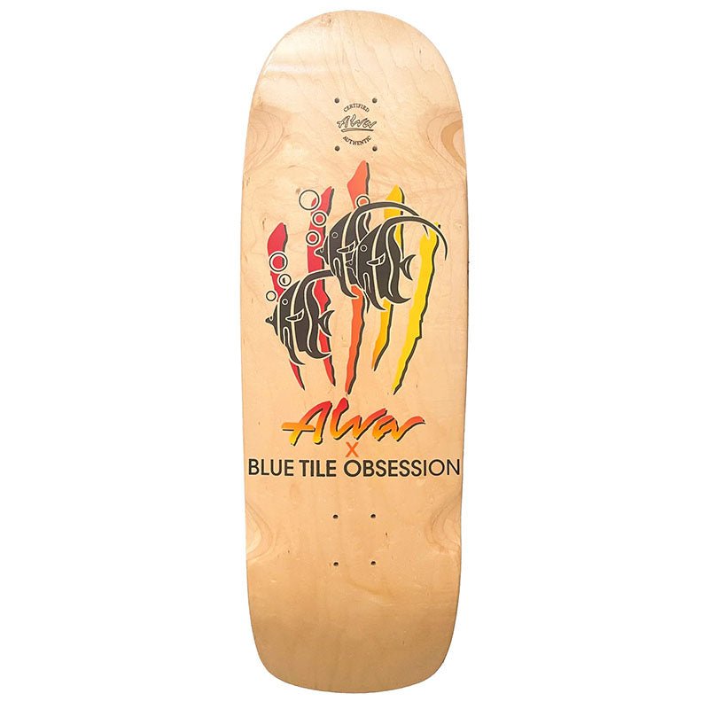 Alva 10.25" x 32" BLUE TILE OBSESSION OG FADE Skateboard Deck - 5150 Skate Shop