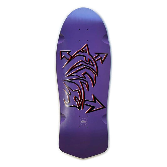 Alva 11.125" x 30.75" DOLPHIN  PURPLE/SILVER/RED/BLACK Skateboard Deck 5150 Skate Shop