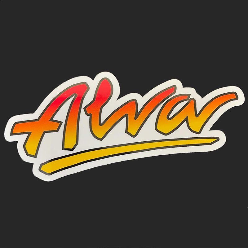 Alva 4.5" x 1-3/4" OG Logo Die-cut Sticker 5150 Skate Shop