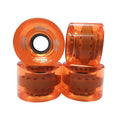 Alva 60mm Cruiser Clear Orange Skateboard Wheels 4pk-5150 Skate Shop