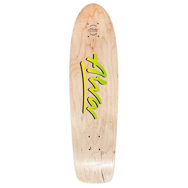 Alva 8" x 30" OG 1977 Re-Issue GREEN/YELLOW FADE SPECIAL EDITION LIMITED RUN Skateboard Deck 5150 Skate Shop