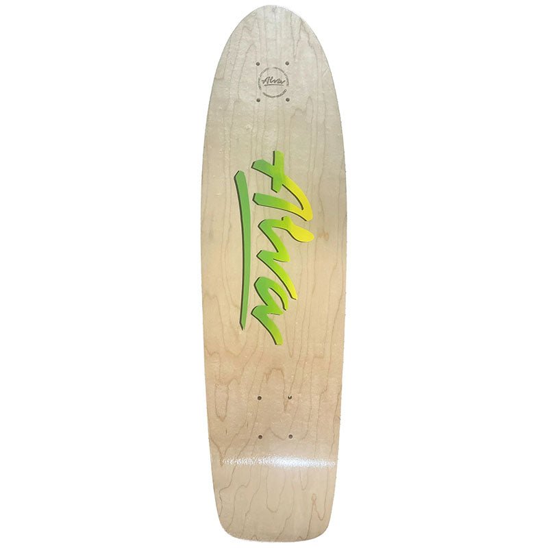 Alva 8" x 30" OG 1977 Re - Issue YELLOW/GREEN FADE SPECIAL EDITION LIMITED RUN Skateboard Deck - 5150 Skate Shop