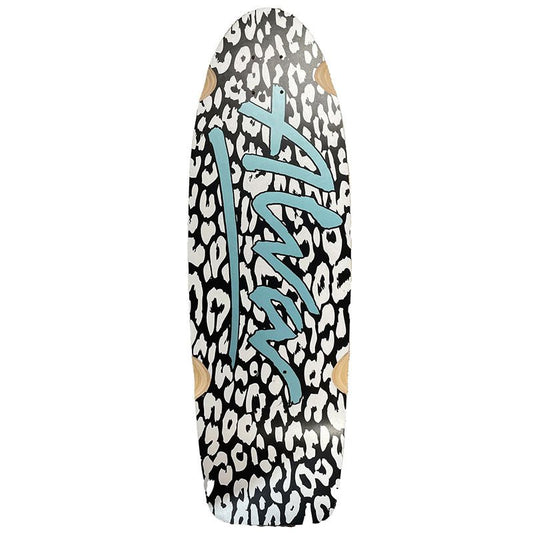 Alva 9.25" x 30" 1979 Lost Model WHITE LEOPARD Skateboard Deck - 5150 Skate Shop