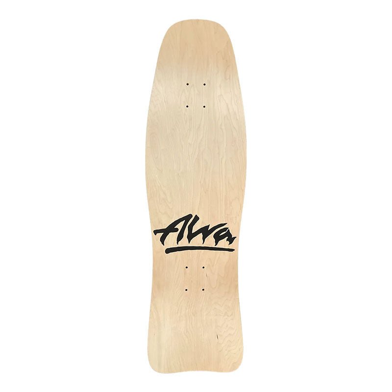 Alva 9.75" x 31.5" Modern Agression Fish AQUA Skateboard Deck - 5150 Skate Shop