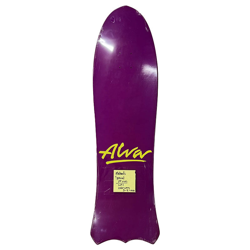 Alva Special 1 of 1 Modern Dagger From 1st Run in 3/4/2016  Skateboard Deck