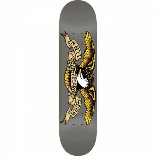 Anti-Hero 8.25 " x 32" GREY CLASSIC EAGLE Skateboard Deck 5150 Skate Shop