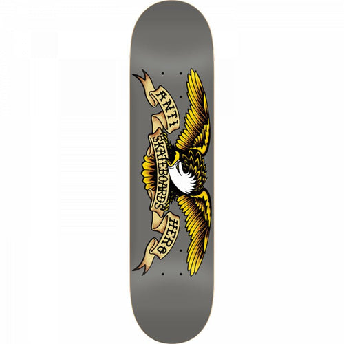 Anti - Hero 8.25 " x 32" GREY CLASSIC EAGLE Skateboard Deck