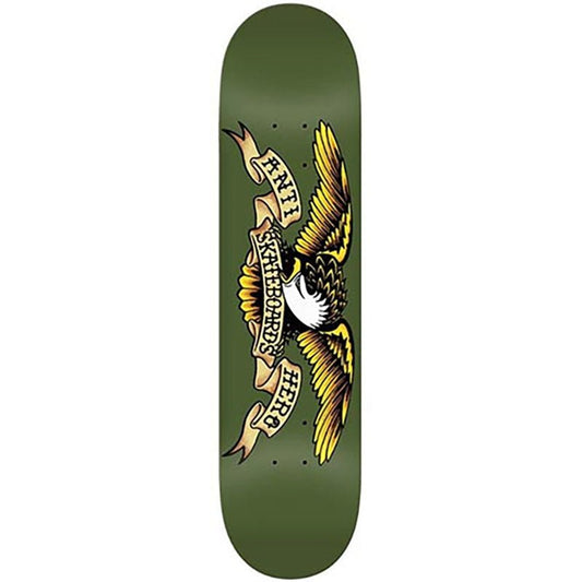 Anti - Hero 8.38" Classic Green Eagle Skateboard Deck - 5150 Skate Shop