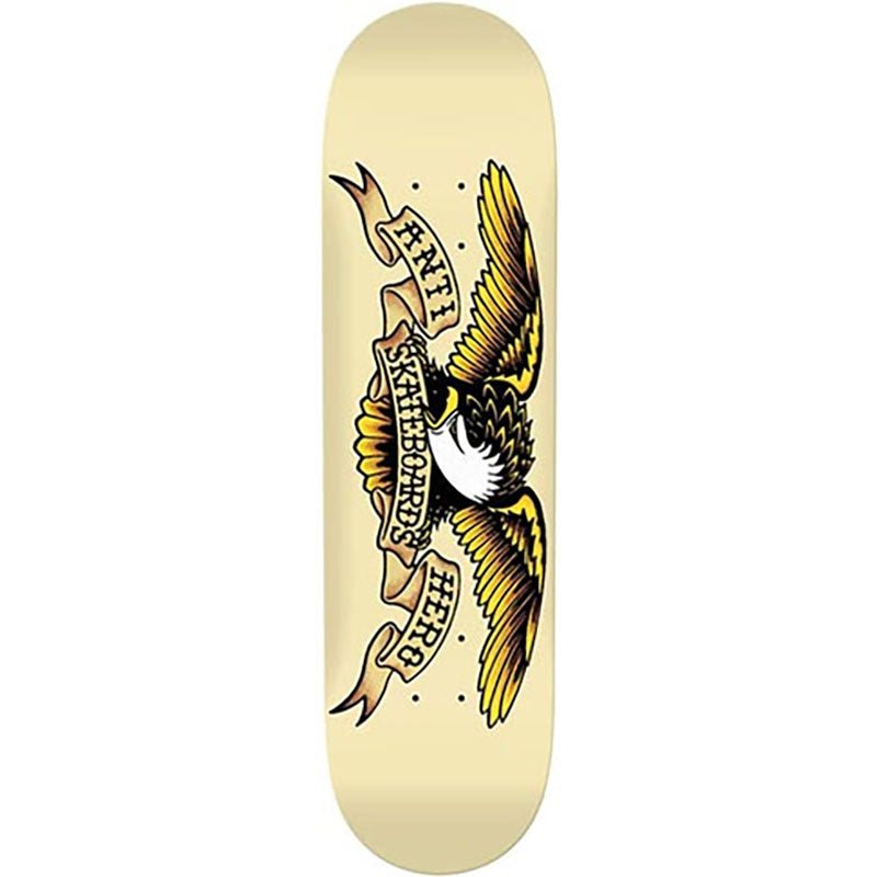 Anti - Hero 8.62" Classic Tan Eagle Skateboard Deck - 5150 Skate Shop