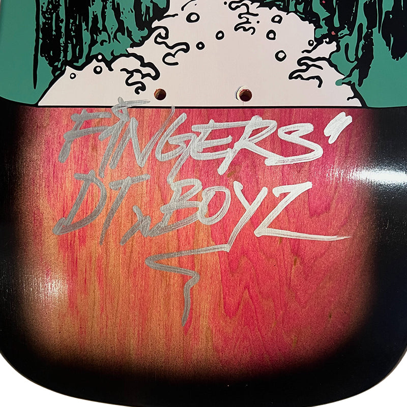 Singed by Aaron Murray Dogtown Aaron Murray Fingers 80s ReIssue Skateboard Deck